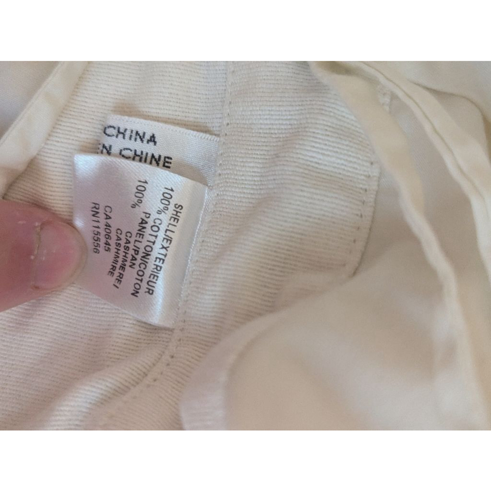 Women's Ports 1961 Pants size 4 White & Grey - Picture 9 of 13